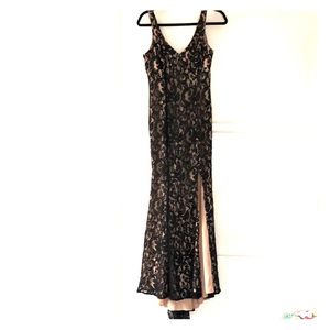 BCBG Black Lace Dress